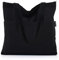 Black Tote Bag Canvas Tote Bag with Zipper for Women Aesthetic Travel Shoulder Handbags Bags Purses with compartments (Black(with Front Pocket))