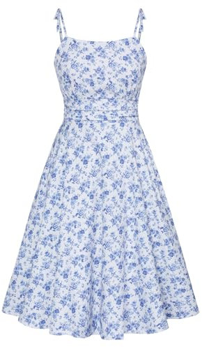 Belle Poque Plus Size Dress for Women Summer Dresses for Women UK Summer Casaul A-Line Dress XXL