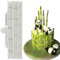 MINFEIDMS Moules en silicone en bambou pour décoration de gâteaux en sucre, pâte à sucre, pâte polymère