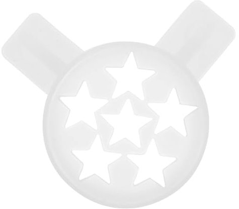 Hoement Flower Mouth Ice Cream Nozzle Replacement Parts for Ice Machine Decorative Tips for Desserts