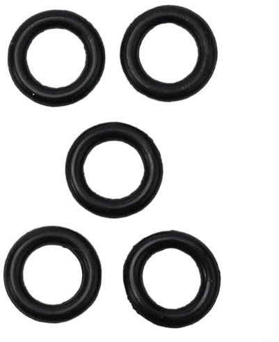 High Pressure Washer Hose O-Ring Set - 5 Piece Quick Release Connector Seals For Pressure Cleaner Attachment Replacement Parts