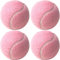 Uzztfa Balles De Tennis, 4 Balles D'entraînement Avancées pour Débutants, Balles D'entraînement Au Tennis, Tennis D'entraînement Haute Élasticité pour Débutants