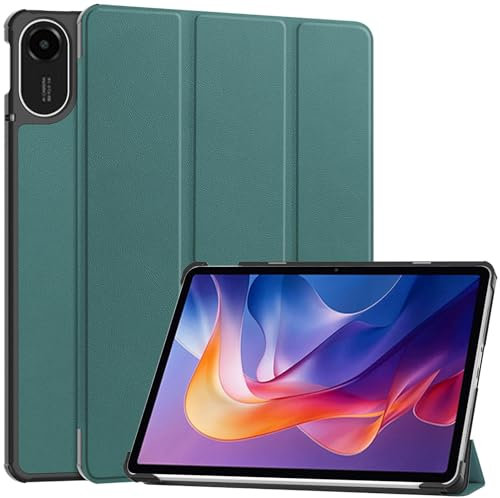 EspZanthic Custodia Cover Compatibile con Xiaomi Redmi Pad 2 11 Pollici 2025, Ultra Sottile Smart Cover Tablet Case, Verde Scuro