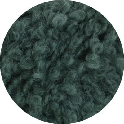LANA GROSSA Orsetto | Weiches Bouclé-Garn aus Alpaka- und Merinofasern | Handstrickgarn aus 60% Schurwolle (Merino) & 40% Alpaka (superfein) | 50g Wolle zum Stricken & Häkeln | 75m Garn FB 9