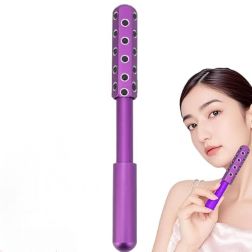Germanium Stone Gesichtsroller, Uplift Gesichtsmassagegerät, Beauty Roller zur Hautstraffung und Entspannung, kühlendes Massagewerkzeug für verbesserte Durchblutung und strahlende Haut