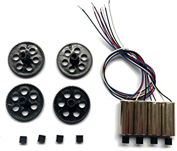 LXCOZED Für SP500 für Drohnenmotoren rc Quadcopter Motoren Getriebesatz(3.7V Motor Set)