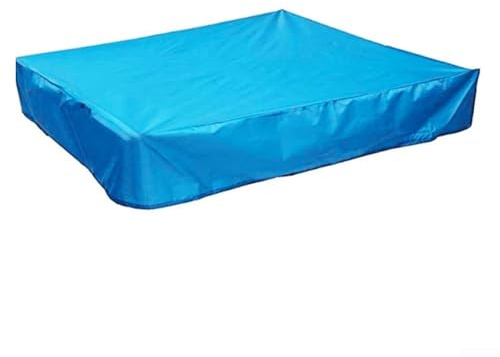 Desiumite Outdoor-Poolabdeckung für quadratische, aufblasbare und gerahmte Pools, verdickter Polyethylen, wasserdichter Staubschutz mit elastischer Schnur, UV-beständig, für 262 x 175 cm und 305 x 183