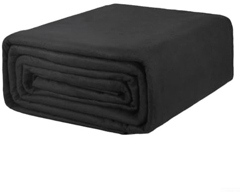 Tapis de piscine carré pour extérieur, antidérapant, résistant à l'humidité, aux perforations, pour le jardin, la piscine ou le spa, noir, 1,5 x 1,5 m