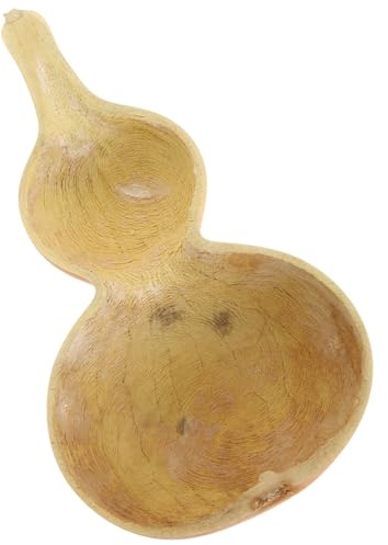 DOITOOL Mestolo Capacità Design Maggiore a Allargato Profondo per e Acqua Forma di Zucca in Naturale Cucina e Doccia