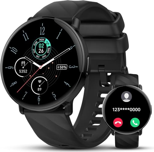 Smartwatch for Men Women with ChatGPT AI Assistant, 1.39 HD Touch Screen Fitness Watch with Bluetooth Call, 112+ Sport Modes Activity Tracker Heart Rate Sleep Monitor, IP68 Waterproof for Android iOS
