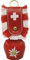 Fan-O-Menal Kuhglocke aus Metall - Glocke - Schweiz - rot lackiert - 31602
