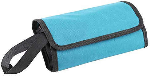 Werkzeugtasche, Akozon Hardware Werkzeug Tasche Faltbare Elektriker Werkzeugaufbewahrung Halter Rollentasche Oxford Wasserdicht Praktischer Organizer Verschleißfeste Basis
