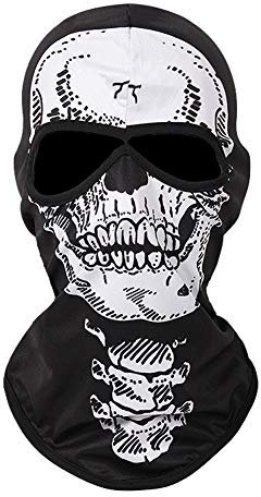 Xinqiao Schnell trocknende Paintball-Masken Totenkopf Sturmhaube Halloween Colsplay Kostüm, KLT