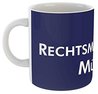 Rechtsmedizin Münster Tasse Weiss