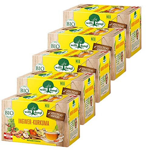 Willi Dungl Bio Ingwer-Kurkuma / 5er Pack
