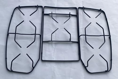 COMPATIBILE CON Nardi Kit 3 Griglie per cucina piano cottura 5 fuochi a gas - /KIT unica misura per questo design