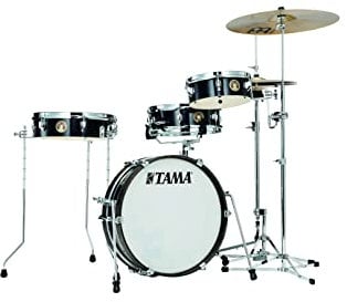Tama LJK48P-HBK Club Jam Pancake Set Hairline Black - Drum Kesselsatz