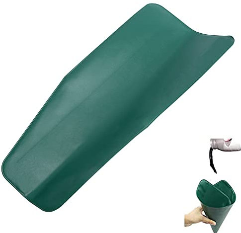 ZYHW Flexible Oil Funnel,Reusable General Oil Drain Funnel, Foldable Flex Funnel Tool for Discharging Oil from Cars, Trucks, Motorcycles, Lawn Mowers 14.6x6.7inch