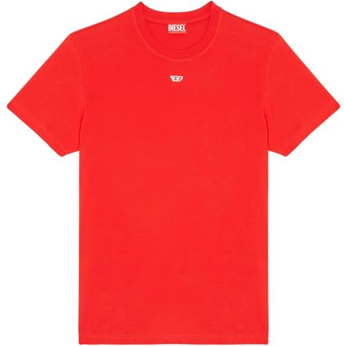 Diesel T-diegor-d, T-Shirt Uomo, Rosa (Rosa), S