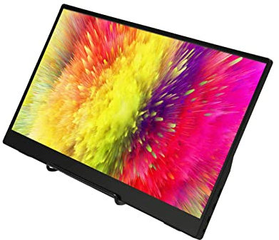 Monitor Portátil, Monitor Portátil de 15,6 Pulgadas 1080P FHD, Monitor Externo USB Tipo C HDR IPS para Juegos Portátiles, PC, Ordenador, Teléfono, Consola de Juegos