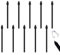 10pcs Pointes de Rechange pour Remarkable 2, Pointe de Rechange Maker avec Outil d'Installation Pointe de Stylet Peinture Accessoires d'Écriture pour Remarkable 1&2 Remarkable Maker Plus (Noir)