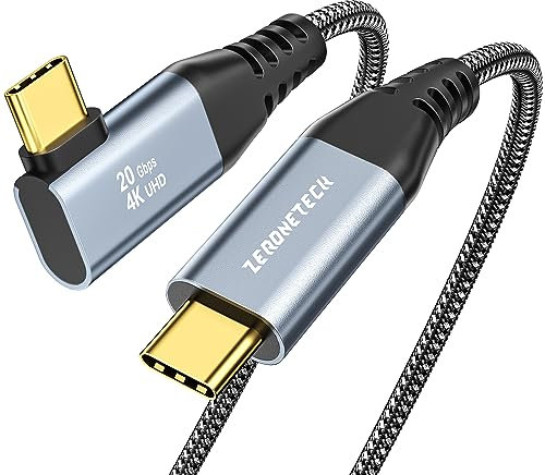 USB C to USB C Monitor Cable-3.3FT, USB C 3.2 Gen 2×2 (4K 20Gbps 100W) Video Output, High Speed Data Transfer, for iPhone 15/15 Plus/15 Pro/15 Pro Max,MacBook,iPad,Samsung,KYY,Dell,ARZOPA,LG and More