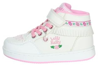 Lelli Kelly Flequillo Mix LKAE8084 AA01 blanco con gadgets de regalo, Color blanco., 35 EU