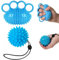 Suuwwn Handtrainer Fingertrainer,2 Pcs Stressball Erwachsene Griffkraft Trainer Antistressball Grip Trainer Massageball Hand Kräftigung von Hand Training Finger Training,Lindert Stress, Angstlinderung