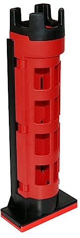 Hyexu fishing rod stand fishing pole stand fishing rod tube fishing pole storage tube fishing box fishing pole case fishing rod case Fishing Rod Stand Tube with Adjustable Height for Fishing Box