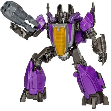 Transformers Toys Studio Series Voyager Class Transformers: War for Cybertron 11 Gamer Edition Skywarp, 6.5-inch Converting Action Figure, 8+