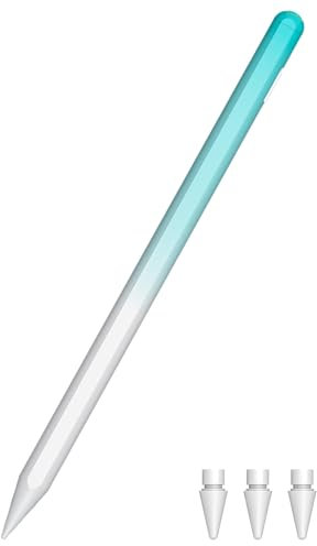 iPencil Pro für iPad 2018-2025, Stylus Stift für iPad Schnellaufladung Palm Rejection, Pencil 2. Generation für ipad 11-6, Mini 7/6/5, Air M3/M2/5/4/3, i-Pad Pro M4 13/12.9″/11″