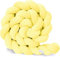 WLXFF Bettschlange Geflochten Nestchen Babybett Umrandung Geflochtene Bettschlange Baby Nestschlange Babybett Babybett Nestchen Bettumrandung Knotenkissen Bettumrandung,B10,200 cm