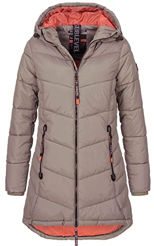 Sublevel Damen Jacke - D51160E44505A Light Mud Brown-3XL