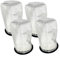 Lot de 4 sacs de collecte de poussière pour aspirateurs Henry et Numatic NQ100 - Filtre en microfibre efficace pour nettoyer l'air