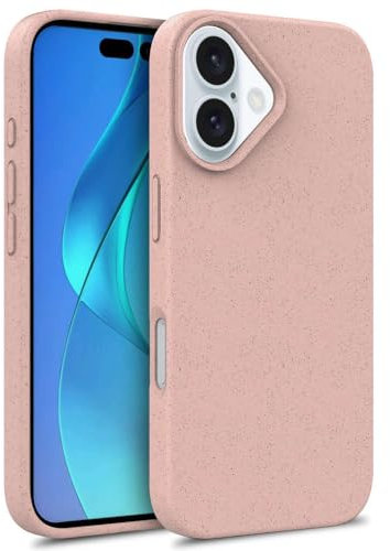 GXZJFC Custodia per iPhone 16, 15, 14, 13, 12, 11 Pro Max, Mini 8, 7 Plus SE, morbida e opaca, rosa, per iPhone 11