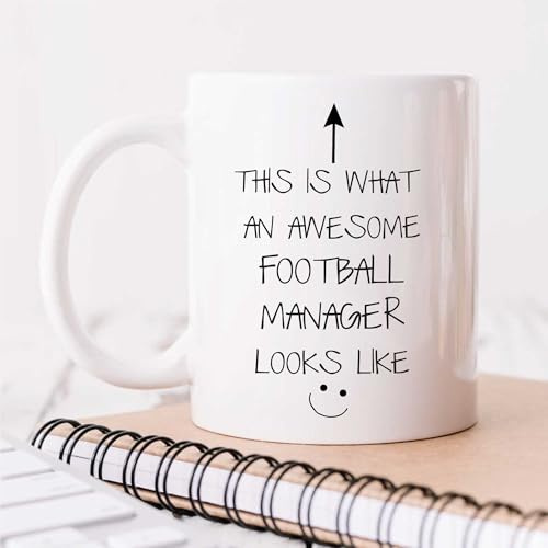 60 Second Makeover Limited V2 This is What an Awesome Football Manager Looks Like Mug Present Gift Cup Birthday Christmas