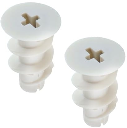 Alide 100 Chevilles Pour Cloisons Sèches, Chevilles En Nylon 14 Mm X 23 Mm, Fixations Pour Cloisons Sèches, Chevilles Pour Plâtre, Chevilles Pour Cavités, Chevilles À Visser