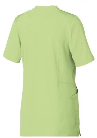 BP 1750-435-78-M Freizeit-Tunika für Frauen, 1/2 Ärmel, Piqué-Einsätze und Arm-Lift-System, 180,00 g/m² Stoffmischung, hellgrün, M