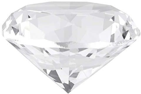 60mm Synthetischer Diamant-Stein, Runde Maschine Schnitt Kristalldiamant, Großes Rhinestone Klarglas Künstliche Kristallschmucksachen