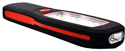 LEXMAN Lampe torche LED d'inspection avec crochet de suspension et aimant 2 lumières 160/50 lm