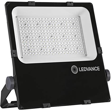 LEDVANCE Fluter LED: für Wand/Mast/Boden/Decke, FLOODLIGHT PERFORMANCE ASYM 45x140, 200 W, 220…240 V, Warm White, 3000 K, Gehäusematerial: Aluminium, IP66, 1-er-Pack