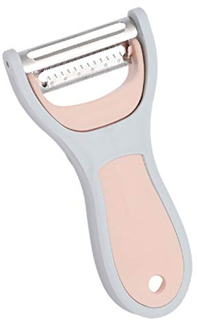 Universal Peeler,Stainless Steel Potato Peelers Ceramic Peeler,Multifunction Speed Peeler Swivel Blade Peeler for Peeling All Types of Vegetable and Fruit (A)