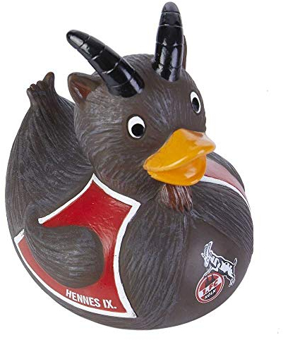 1. FC Köln Badeente - Hennes IV - Quietscheente, Ente (L)