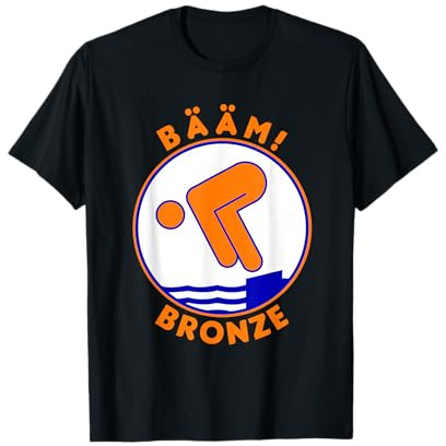 Bääm Bronze Schwimmabzeichen Abzeichen Schwimmer T-Shirt