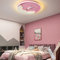 LED Deckenleuchte Kinderzimmer Mädche/Junge, Dimmbar mit Fernbedienung, Cartoon Stil Deckenlampe, Nachtlichtmodus, Rund Kinderzimmerlampe, 72W 3000K-6000K 3800 LM, 50 CM, für Schlafzimmer Wohnzimmer
