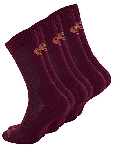 STARK SOUL Merino Socken, Damen & Herren Trekkingsocken aus Merinowolle, (1 oder 3 Paar) Funktionssocken