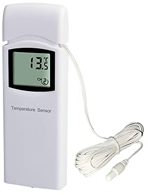 froggit DP30 Multi-Kanal Temperatur Funksensor mit wasserfestem Kabelfühler