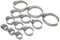 UKDD® 12 Piece Garden Hose Clamps Jubilee Clip Set 6mm-51mm Universal Hose Clips