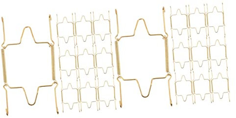 BESTonZON 20piezas Soporte Invisible Para Platos De Acero Inoxidable De Colgadores De Pared Discretos Para Decoración De Cocinas y Salones
