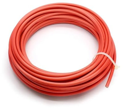 200 Meters/Roll 2.5mm2 4mm2 6mm2 10mm2 14/12/10/8AWG PV Solar Cable TUV Certification Black And Red Color Photovoltaic Cables (Color : Type 1, Size : 6mm2-10AWG)
